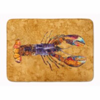 Carolines Treasures 8716RUG Lobster Machine Washable Memory Foam Mat