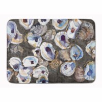 Carolines Treasures  8789RUG Oysters Machine Washable Memory Foam Mat