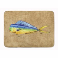 Carolines Treasures  8810RUG Dolphin Mahi Mahi Machine Washable Memory Foam Mat