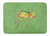Carolines Treasures 8848RUG Grasshopper on Avacado Machine Washable Memory Foam