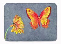 Carolines Treasures 8877RUG Gerber Daisy and Buttefly Machine Washable Memory F