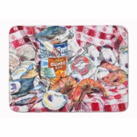 Carolines Treasures 8894RUG Blue Runner Gumbo Receipe Machine Washable Memory F