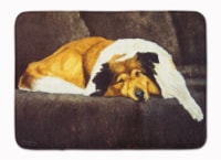 Collie by Tanya and Craig Amberson Machine Washable Memory Foam Mat
