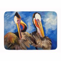 Carolines Treasures  JMK1022RUG Pelican Brothers Machine Washable Memory Foam Ma