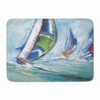 Carolines Treasures JMK1030RUG Boat Race Machine Washable Memory Foam Mat