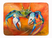 Carolines Treasures  JMK1110RUG Blue Crab Machine Washable Memory Foam Mat