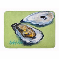 Carolines Treasures MW1102RUG Oysters Two Shells Machine Washable Memory Foam M