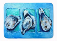 Oysters Oyster + Oyster = Oysters Machine Washable Memory Foam Mat