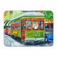 Carolines Treasures  MW1152RUG Street Car Machine Washable Memory Foam Mat