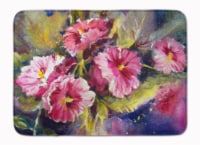 April Showers Bring Spring Flowers Machine Washable Memory Foam Mat
