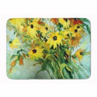 Carolines Treasures PJC1109RUG Wildflower Bouquet Flowers Machine Washable Memo