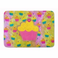 Carolines Treasures  SB3003RUG Cupcake Machine Washable Memory Foam Mat