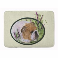 Carolines Treasures  SS8023RUG English Bulldog Machine Washable Memory Foam Mat