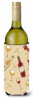 Carolines Treasures  BB5196LITERK Red and White Wine Wine Bottle Hugger