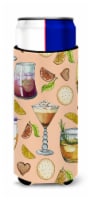 Carolines Treasures  BB5200MUK Drinks and Cocktails Peach Ultra Hugger for slim