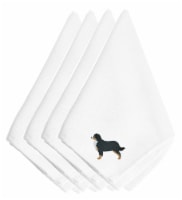 Carolines Treasures BB3419NPKE Bernese Mountain Dog Embroidered Napkins Set of