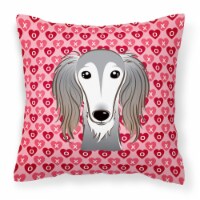 Carolines Treasures BB5299PW1818 Saluki Fabric Decorative Pillow