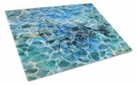 Carolines Treasures BB5359LCB Shrimp Under water Glass Cutting Board Large