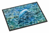 Carolines Treasures  BB5356MAT Dolphin Indoor or Outdoor Mat 18x27