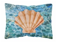 Carolines Treasures  BB5367PW1216 Scallop Shell and Water Canvas Fabric Decorati