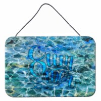 Carolines Treasures BB5365DS812 Summer Under Water Wall or Door Hanging Prints
