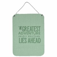 Carolines Treasures  BB5452DS1216 Greatest Adventure Lies Ahead Wall or Door Han
