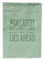 Carolines Treasures  BB5452GF Greatest Adventure Lies Ahead Flag Garden Size