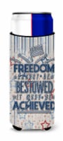 Carolines Treasures BB5443MUK Freedom Must be Achieved Ultra Hugger for slim ca