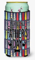 Carolines Treasures  BB5438TBC Happy Father's Day Neckties Bright Tall Boy Hugge