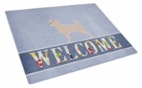 Carolines Treasures BB5554LCB Chihuahua Welcome Glass Cutting Board Large
