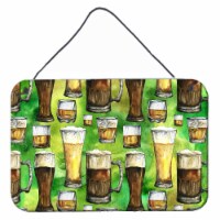 Carolines Treasures  BB5758DS812 Irish Beers Wall or Door Hanging Prints
