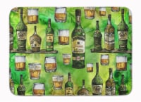 Carolines Treasures  BB5757RUG Irish Whiskey Machine Washable Memory Foam Mat