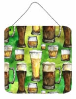 Carolines Treasures  BB5758DS66 Irish Beers Wall or Door Hanging Prints
