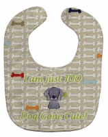 Carolines Treasures BB5800BIB Too Cute Weimaraner Baby Bib