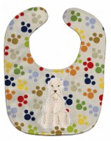 Carolines Treasures BB5890BIB Pawprints Soft Coated Wheaten Terrier Baby Bib