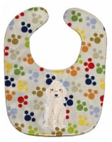 Carolines Treasures BB5920BIB Pawprints Bedlington Terrier Sandy Baby Bib