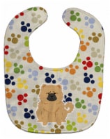 Carolines Treasures BB5973BIB Pawprints Chow Chow Cream Baby Bib