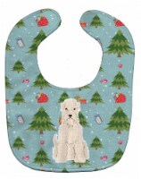 Carolines Treasures BB4721BIB Christmas Soft Coated Wheaten Terrier Baby Bib