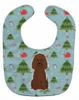 Carolines Treasures BB4723BIB Christmas Irish Water Spaniel Baby Bib