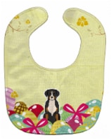 Carolines Treasures BB6037BIB Easter Eggs Greater Swiss Mountain Dog Baby Bib