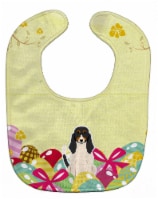 Carolines Treasures BB6044BIB Easter Eggs Swiss Hound Baby Bib