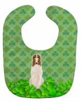 Carolines Treasures BB6164BIB Borzoi Shamrocks Baby Bib