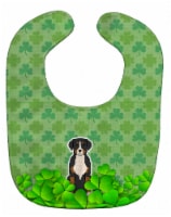 Carolines Treasures BB6178BIB Greater Swiss Mountain Dog Shamrocks Baby Bib