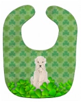 Carolines Treasures BB6202BIB Soft Coated Wheaten Terrier Shamrocks Baby Bib