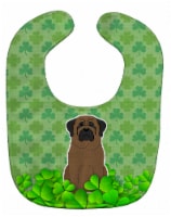 Carolines Treasures BB6225BIB Bullmastiff Shamrocks Baby Bib
