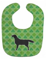 Carolines Treasures BB6413BIB Black Labrador Retriever Shamrocks Baby Bib