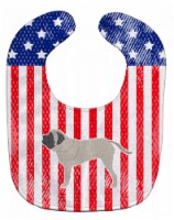 Carolines Treasures BB3356BIB USA Patriotic English Mastiff Baby Bib