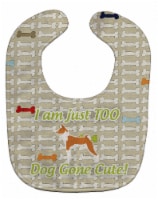 Carolines Treasures BB6579BIB Basenji Dog Gone Cute Baby Bib