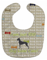 Carolines Treasures BB6580BIB Great Dane Dog Gone Cute Baby Bib
