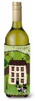 Carolines Treasures  VHA3024LITERK Folk Art Country House Wine Bottle Hugger